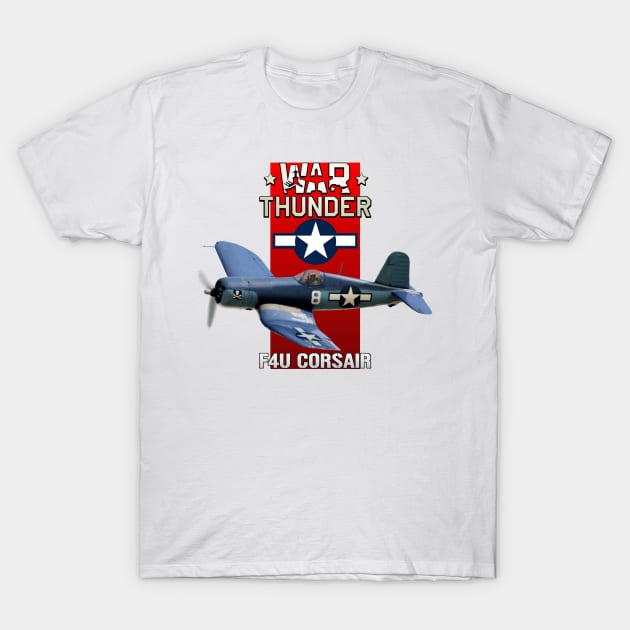 F4U Corsair T-Shirt by MilMerchant